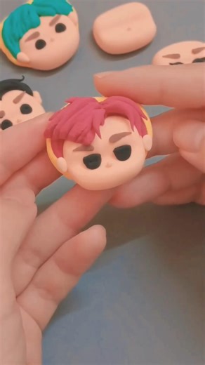 Soda POP | Cute DIY How to make a SAJA BOYS with Clay #shorts #cute #diy #art #tutorial