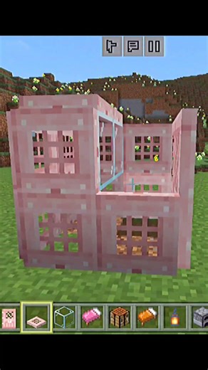 Minecraft Smallest House 🏠 #minecraft #nostalgia