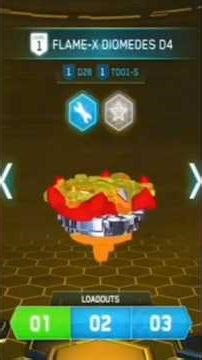 Beyblade burst App QR Codes Flane-X Dicmedes D4