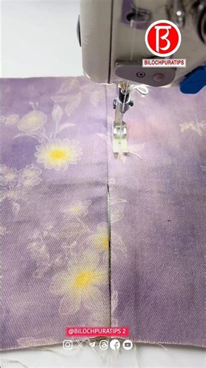 Double-sided slit Sewing Tutorial
