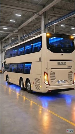 Super Luxurious! DAF Front and Rear View #shorts #bus #ETS2 #onibus #world #Brasil