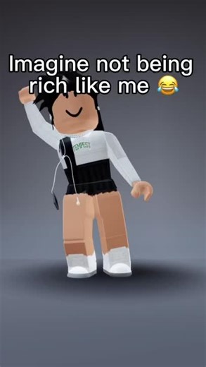 Imagine not being rich like me #roblox #shorts #cnp #slender #rich #limiteds #cnpqueen