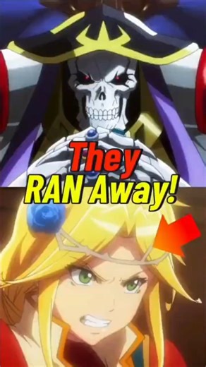 DYK What Happened to Blue Rose after they Escaped Re-Estize #anime #overlord #shorts