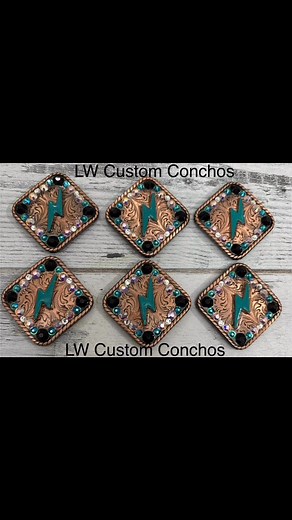 LW Custom Conchos on Reels