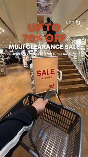 Get selected MUJI items at up to 70% off at this clearance sale! Only until supplies last. 💸 MUJI 📍 Jewel Changi Airport, #02-227, 228 & 229, Singapore 819666 Follow us on Telegram via our link in bio for more content like this! #sgshopping #muji #clearancesale #singapore homeandliving | Uchify - Home & Living Inspo For Singaporeans