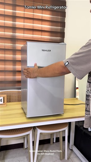 Tomler Mini Refrigerator: Compact 42L Two-Door Mini Ref
