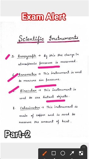 Important Scientific Instruments names and their uses | Part-2