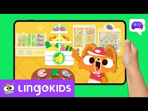Organize the food 🥑🍎 Matching games for kids 🍌 🍐Lingokids Gameplays🕹️