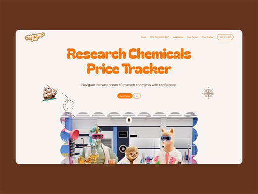 Landing Page UI Animation
