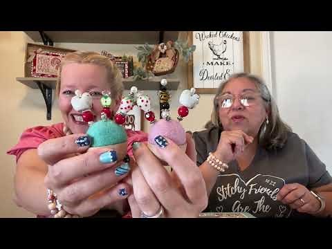 Flosstube #71 Javagirlstitches Special guest, retreat recap, stitching all the things