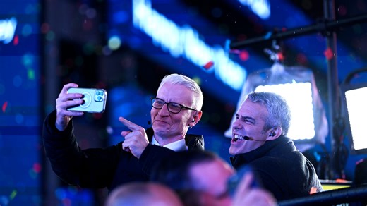 What channel is the Andy Cohen-Anderson Cooper New Year's Eve special?