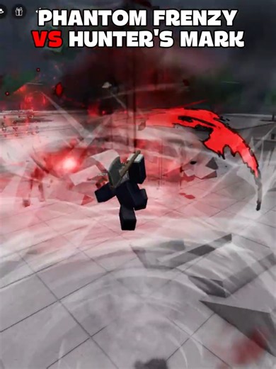 Phantom Frenzy vs hunter's Mark #roblox #thestrongestbattlegrounds