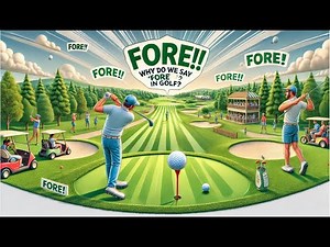 Why Do we Say FORE!!! in Golf?