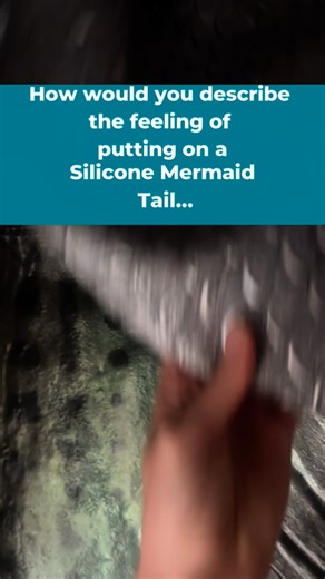 𝕋𝕚𝕘𝕖𝕣 𝕊𝕙𝕒𝕣𝕜 𝕄𝕖𝕣𝕞𝕒𝕚𝕕 on Instagram: "Putting on a silicone tail = tightest, heaviest pair of skinny jeans you’ve ever owned. Shimmy, wiggle, breathe, repeat 😅 What’s the weirdest comparison you can think of for this? Drop it in the comments 👇 #mermaid #mermaids #mermaidtail #mermaidtails #siliconetails #mermaidlife #tigersharkmermaid #professionalmermaid #h2ojustaddwater #oceanvibes #mermaidvibes"