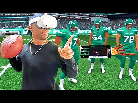 PLAYING QB FOR THE NY JETS! NFL Pro Era 2 VR Gameplay