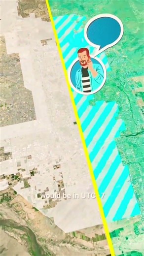 🤔why time zones look so wrird on the ?