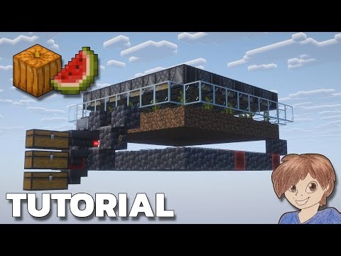 Easy Melon and Pumpkin Farm - Minecraft 1.21+