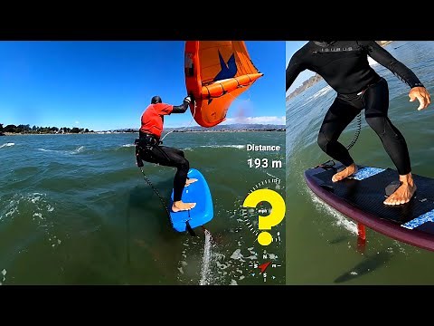 F-one Seven Seas - Wing and Surf Foiling - Review and Speed Test