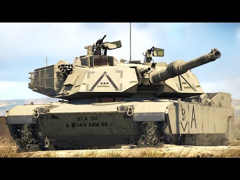 M1A1 Abrams American Main Battle Tank Gameplay || War Thunder