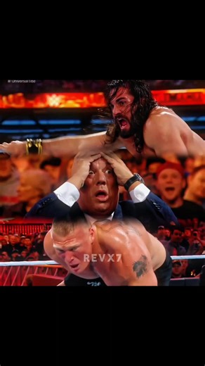 Seth Rollins Vs Brock Lesnar For Universal Title At Mania 35 🥵 Edit