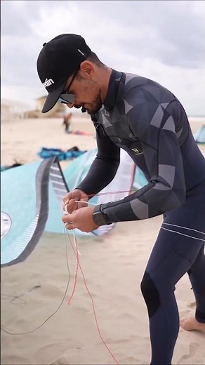 The magic kite: WhisperModel 💡 #kitesurfing