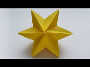 BIG PAPER STAR for Christmas tree | Modular Origami | Tutorial DIY by ColorMania