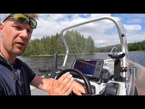 Lowrance HOOK Reveal 9 TripleShot. Kaikuluotaimen asennus ja käyttöönotto.