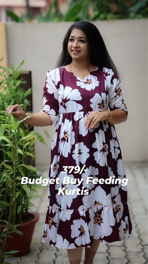 𝐏𝐫𝐢𝐲𝐚'𝐬 𝐌𝐚𝐠𝐢𝐜 𝐖𝐨𝐫𝐥𝐝 [Normal & Feeding Kurtis] on Instagram: "𝗣𝗿𝗶𝗰𝗲:379 To purchase our collections,visit our website 𝐰𝐰𝐰.𝐩𝐫𝐢𝐲𝐚𝐬𝐦𝐚𝐠𝐢𝐜𝐰𝐨𝐫𝐥𝐝.𝐜𝐨𝐦 /send a message on WhatsApp 89211 31314 to the provided number only. WhatsApp orders are accepted from 9:30 AM- 5:00 PM. However, you can place orders on our website anytime. Details: – Fabric: Delta – Model: Frock – Highlights- Big white floral print throughout the body – Top Length: 46 Inches – Sleeves Pattern: 