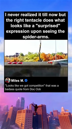 1357. Looks like we got competition.. Peter Fights Doc Ock on the Highway _ Spider-Man- No Way Home