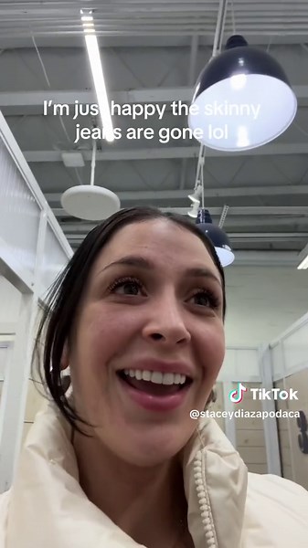 the one and only deni j from tiktok finally let go of his skinny jeans 😂👀 thank the LORD