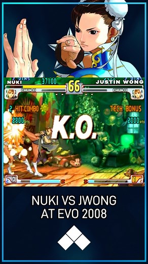 Nuki and Justin Wong battle it out at Evo 2008 | Evolution Championship Series