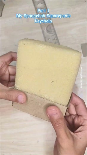 Spongebob Squarepants Keychain #spongebob #keychains #keychain #crafting #artandcraft #craftideas