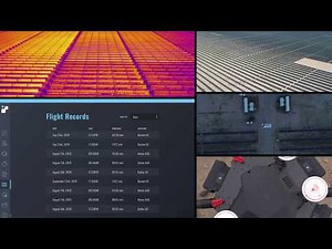 A drone app designed for solar inspection