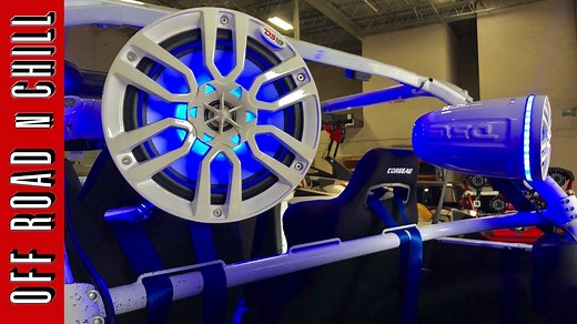 Crazy Jeep Waterproof Speakers and AMP Setup 🙉