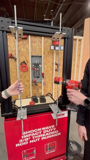 Speed Up Threaded Rod Installs with Milwaukee's Nut Runner | The Home Depot