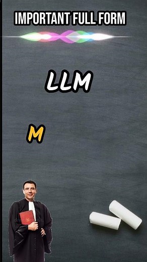 Full form of LLM! Full details of LLM #llm #course