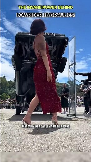 The Insane Power Behind Lowrider Hydraulics! #automobile #vehiclesproblem