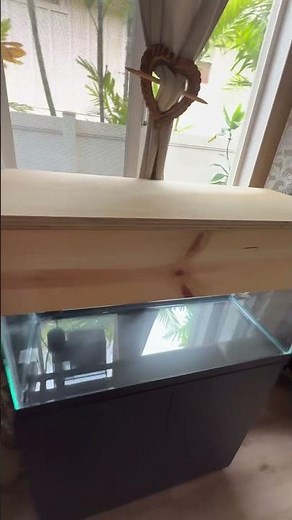 DIY 20L aquarium canopy build. #aquarium #fishtank #diy #canopy #aquascape