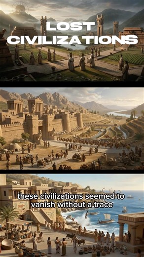 6 Civilizations That Vanished Without a Trace — Then Were Found Again #ancientcivilizations