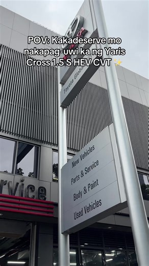 Thank you for trusting Toyota Global City 🙏 Toyota Yaris Cross 1.5 S HEV CVT released ✅ Looking for a fuel-efficient hybrid SUV that’s perfect for daily drives and long trips? 📩 Message me for inquiries, promos, and best deals For inquiries: 📍 Toyota Global City 📲 Viber: 0998 154 8504 📩 julieann.mayo@toyotaglobalcity.com 👩‍💼 Julie Ann Mayo | Marketing Professional #ToyotaPH #YarisCrossSHEV #HybridCarPH #CarRelease #CarSalesPH