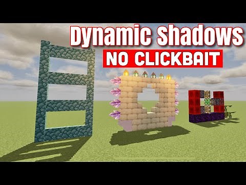 Minecraft PE: Dynamic Shadows (Ultra Shader) How to Get Dynamic Shadows in MCPE 1.18+