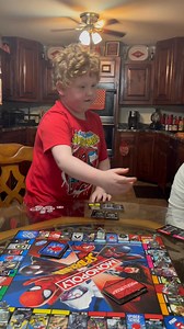 Monopoly Spider-Man... # #familygamenight #heresjohnny | Tommy Robert Belcher