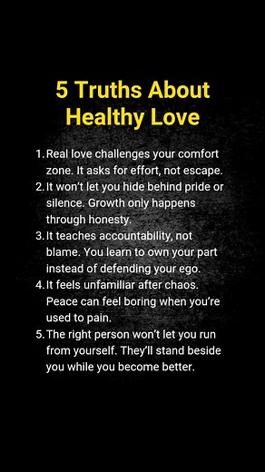 14K views · 148 reactions | 5 Truths About Healthy Love | What Real...