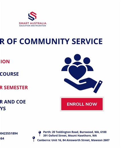 𝐁𝐚𝐜𝐡𝐞𝐥𝐨𝐫 𝐨𝐟 𝐂𝐨𝐦𝐦𝐮𝐧𝐢𝐭𝐲 𝐒𝐞𝐫𝐯𝐢𝐜𝐞𝐬! Intake is n...