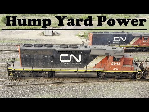 Hump Power at CN's Symington Yard