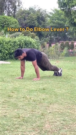 🧍♂️ Elbow lever tutorial — learn it step-by-step Follow @inspiredcalisthenics for more! Via junedfitness #elbowlever #calisthenicstraining #reels #tutorial #calisthenics