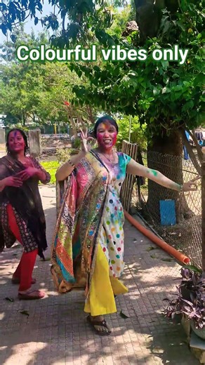 Balam mera | Holi vibes | colourful vibes| #haryanvisong #shortfeed #dance #ytshorts #haryanvi dance