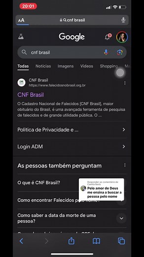 Como descobrir informações sobre pessoas online