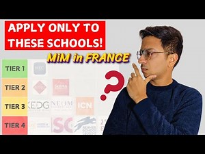 DO NOT APPLY to Any Other BUSINESS SCHOOLS : MiM Programs 2025 - Study in France