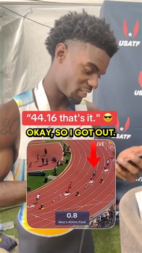 Jacory Patterson is a national champion for the first time after an incredible 44.16 400m finish. 🤩 | NBC Olympics & Paralympics